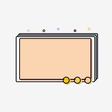 Minimalist Border Design, Line Cartoon, Cute Border, Cute Borders, Desain Buklet, Border Box, Powerpoint Background Design, Border Frame, Aesthetic Template