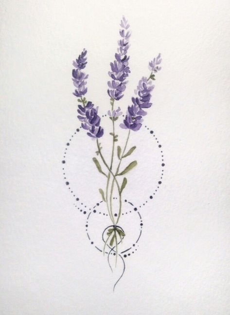 Lavender Chest Tattoo Female, Lavender Neck Tattoo, Lavender Tattoo Leg, Tattoo Ideas Lavender, Calming Tattoos, Calm Tattoo Ideas, Lavender Tattoo Design, Tattoo Lavender, Lavender Tattoos