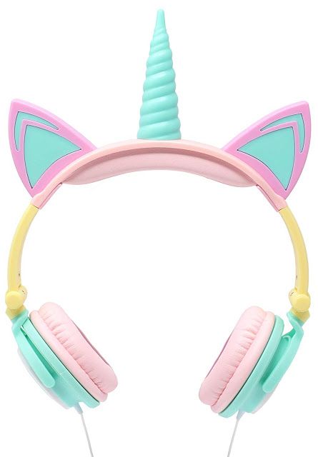 15 of the Best Unicorn Gifts for Tween Girls #giftguide #giftideas #tweens #unicorns Led Headphones, Dark Unicorn, Comfortable Headphones, Unicorn Store, Cute Headphones, Kids Headphones, Unicorn Kids, Adjustable Headband, Wired Headphones