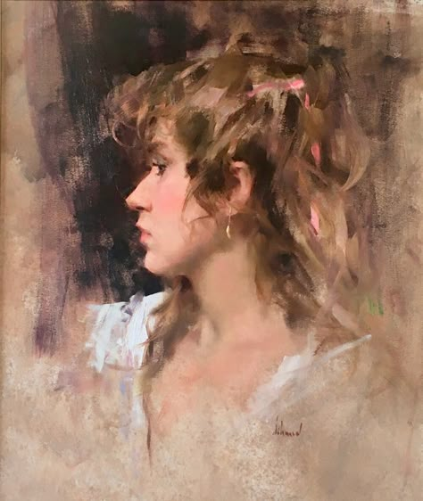 Richard Schmid — West Wind Fine Art Richard Schmid, American Fine Art, Oil Portrait, Gorgeous Art, Portrait Artist, Large Painting, Magazine Art, Schmidt, American Artists