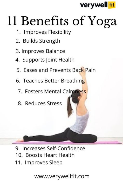 Others, including mental clarity and stress reduction, can be more subtle but are just as powerful. When put together, these benefits of yoga contribute to increased feelings of well-being, which helps explain why so many people find yoga so addictive. Here are the top benefits of yoga and some poses to try to help you get the most out of your practice. Basic Yoga For Beginners, Yoga Progress, Yoga Facts, What Is Yoga, Benefits Of Mindfulness, Yoga For All, Happy Yoga, Yoga Beginners, Benefits Of Yoga