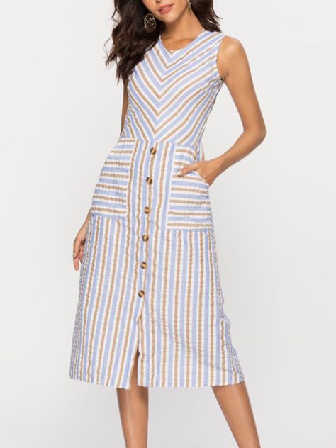 Bohemian Summer Dresses, Bohemian Style Dresses, Vestido Casual, Style Maxi Dress, Womens Midi Dresses, Knee Length Dress, Elegant Fashion, Dress Brands, Maxi Dresses