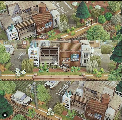 Japanese Neighborhood, Horizon City, Urban Island, Green Academia, Japanese Town, Japanese Animals, Abandoned City, Abandoned Town, City Island