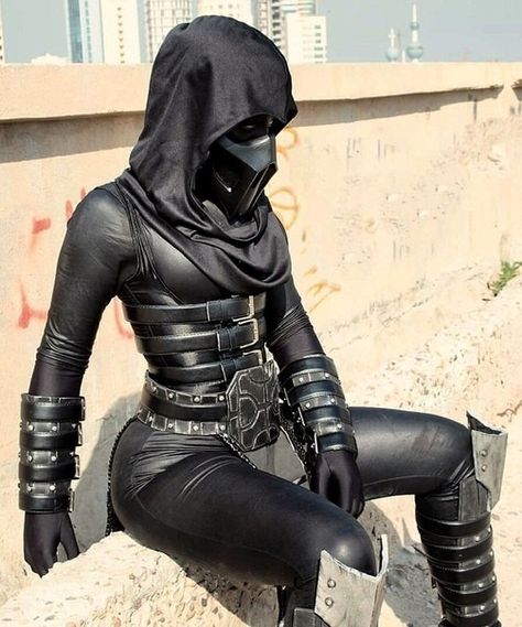 Noob Saibot, Claude Van Damme, Warrior Outfit, Cosplay Characters, Amazing Cosplay, Gothic Outfits, Cosplay Outfits, Halloween Cosplay, Catsuit