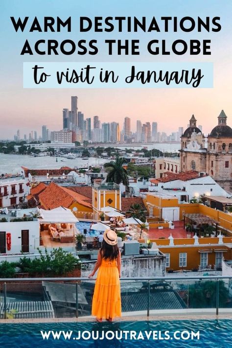 11 Warm Places to Visit January in the World! - jou jou travels Where To Travel In January, Dark Images, Where To Travel, Perfect Itinerary, Months Of The Year, Solo Female Travel, Best Places To Eat, Amazing Destinations, Travel Itinerary