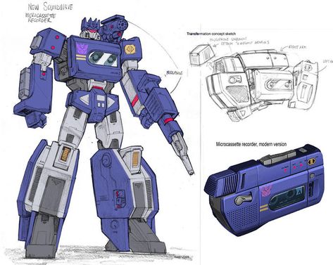 NEW SOUNDWAVE MICRO CASSETE FCORDER Transformation concept sketch 0 Microcassette recorder, modern version Transformers Soundwave, Transformers Art Design, Transformers Collection, Transformers Decepticons, Transformers Design, Transformers Characters, Retro Games, Transformers G1, Transformers Artwork