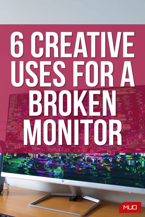 Don't throw away that old monitor. Upcycle it into a useful item with one of these inspirational DIY project ideas. Upcycle Flat Screen Tv, Old Computer Screen, Diy Pc Desk, Old Monitor, Diy Electronics Projects, Bluetooth Speakers Diy, Computer Recycling, Diy Computer Desk, Diy Pc