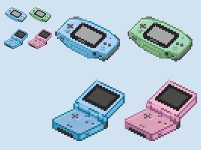 Gameboy Pixel Art, Gameboy Sp, Gameboy Advance Sp, Quiet Storm, Nintendo Gameboy, Gameboy Advance, Game Boy, Game Boy Advance Sp, Game Boy Advance