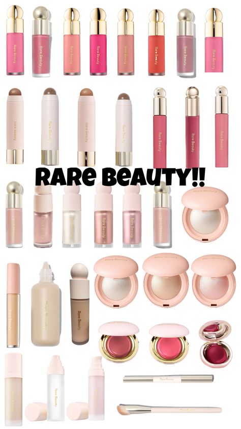 Follow if you love rare beauty!! #selenagomez #rarebeauty #skincare #taylorswift #pink #preppy #outfitinspo #beauty #fyppppppppppppppppppppppppppppppppppppppppppppppppppppppppp Make Up Sephora Beauty Products, Sephora Best Products, Rare Beauty Selena Gomez, Makeup Rare Beauty, Sephora Products, Makeup Beauty Room, Preppy Makeup, Bella Nails, Preppy Skincare