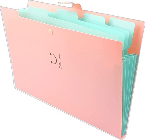 Amazon.com : MJIYA Cute School Supplies, File Folders Letter A4 Paper Expanding File Folder Pockets Accordion Document Organizer Document Organizer(Pink, A4) : Office Products Folder With Pockets, Good School Supplies, Folders For School, Expanding File Folder, Work Folders, School Backpack Essentials, School Folders, Document Organizer, Cute School Stationary