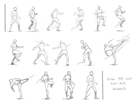 Martial Arts Kicks, Spin Kick, Figure Drawing Reference, Action Poses, Drawing Poses, Drawing Reference Poses, Drawing Tips, Manga Drawing, Figure Drawing