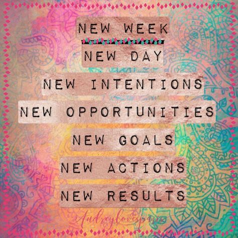 New Week Inspirations Weekly Motivational Quotes, New Week Quotes, Jewelery Ring, New Day Quotes, Monday Morning Quotes, Patience Quotes, Monday Motivation Quotes, Bear Quote, Week Quotes