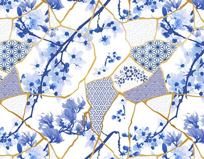 Kintsugi Graphic Design, Kintsugi Fashion, Kintsugi Pattern, Kintsugi Wallpaper, Dior Hotel, Culture Textiles, Kintsugi Tattoo Ideas, Kintsugi Tattoo, Certificate Design Inspiration