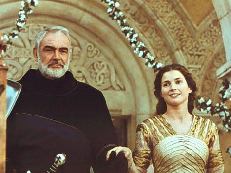 First Knight King Arthur Movie, Arthur And Guinevere, Julia Ormond, First Knight, Special Images, Female Knight, King Arthur, Bond Movies, Sean Connery