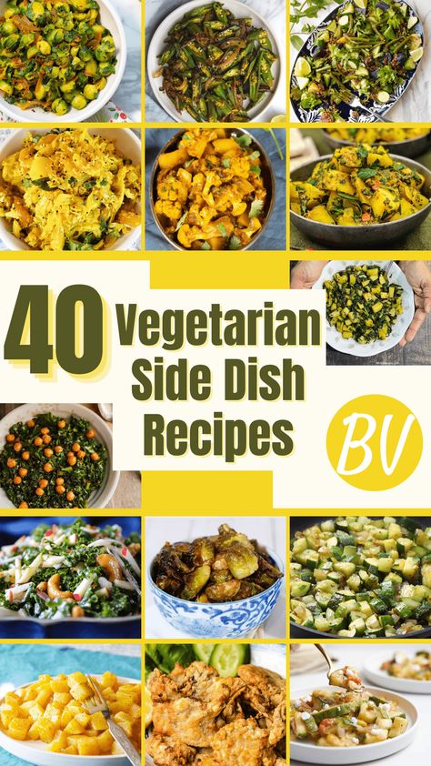 Vegetarian Sides Recipes, Indian Sides Vegetable, East Indian Vegetable Dishes, South American Vegetable Side Dishes, Easy Indian Curry Recipes Vegetarian, Indian Sides Recipes, Vegetable Side Dishes Indian, Chinese Veggie Side Dish, Indian Side Dish Recipes