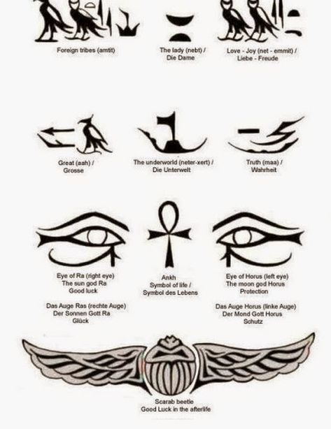 Egyptian Words Tattoo, Symbol Of Life Tattoo Egyptian, Egyptian Third Eye Tattoo, African Egyptian Tattoo, Cool Egyptian Tattoos, Egyptian Tattoo Black Women, Egyptian Script Tattoo, Egyptian Symbols Tattoos Ancient Egypt, Egyptian Hyroglyphics Tattoo Symbols