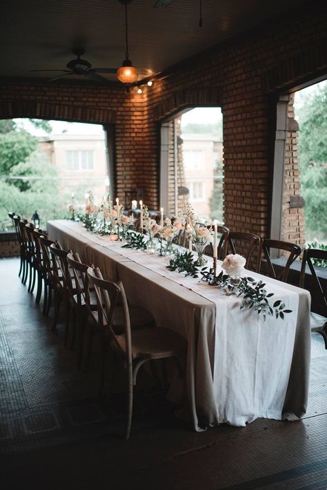 Small Wedding At Home Indoor, Small Wedding Reception Indoor, Small Wedding Venues Indoor, Intimate Wedding Reception Indoor, Indoor Rehearsal Dinner, Wedding Reception Indoor, Lunch Wedding, Dinners Ideas, Alabama Wedding Venues