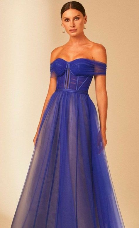 Bride Clothes, 2023 Collection, Glam Dresses, Dress Jewelry, Birthday Dresses, Dream Dress, Princess Dress, Blue Dress, Evening Wear