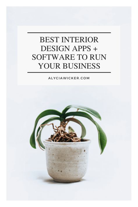 Best Interior Design Apps + Software To Run Your Business — Online Interior Design School by Alycia Wicker Interior Design Business Plan, Best Interior Design Apps, Interior Design Apps, Interior Design Basics, Interior Design Quotes, Floor Planner, Design Quotes Inspiration, Design Apps, Mini Business Card