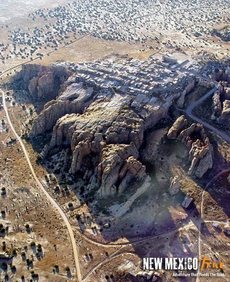 Acoma Pueblo, New Mexico New Mexico Vacation, Acoma Pueblo, New Mexico Style, Travel New Mexico, New Mexico Usa, Land Of Enchantment, Sacred Places, Best Sites, Birds Eye View