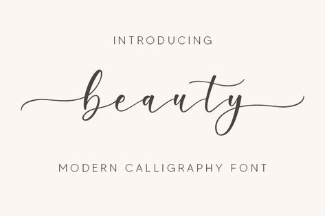 Beauty Font | dafont.com Love Letters Wedding, Beauty Font, Letters Wedding, Modern Calligraphy Fonts, Font Combinations, Great Fonts, Cricut Fonts, We're Hiring, Wedding Fonts