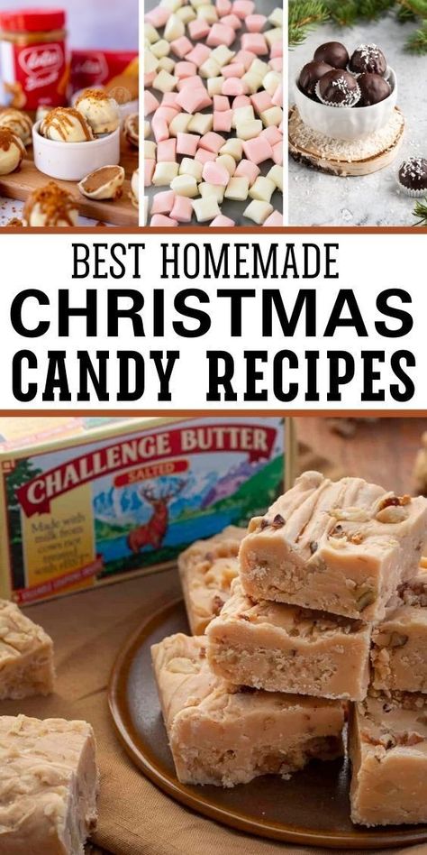 Explore the joy of giving with our Christmas Candy Recipes! These simple and delicious homemade sweets are ideal for gifting or sharing at holiday parties. Fill your candy boxes with a variety of delightful treats this season! 🍭🎊 Start your holiday baking adventure! #ChristmasCandyRecipes #GiftsFromTheKitchen #HolidayFun Candy Gift Box Ideas, Homemade Christmas Candy, Easy Christmas Candy, Simple Treats, Christmas Candy Homemade, Easy Christmas Candy Recipes, Old Fashioned Bread Pudding, Holiday Baking List, Christmas Fudge