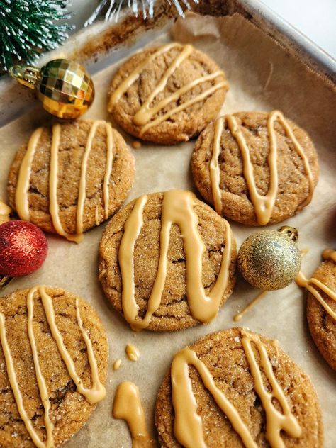 Gingerbread Latte Cookies, Chewy Peanut Butter Cookie Recipe, Butter Bread Recipe, Homemade Peanut Butter Cookies, Easy To Make Cookies, Soft Peanut Butter Cookies, Peanut Butter Bread, Cookie Recipes Chewy, Gingerbread Latte