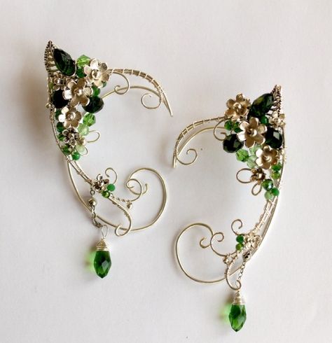 Elf Ears Cosplay, Cosplay Elf, Elven Ears, Elf Jewelry, Ears Cosplay, Elf Ear Cuff, Elf Ear, Fairy Ears, Elven Jewelry