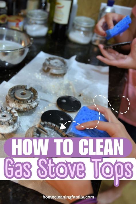 These simple steps below will have your gas cooktop clean and ready in no time at all. Check out my easy ways of cleaning! How To Clean Stove Top Burners, Cleaning Stovetop Grates, Clean Gas Stove Burners, Cleaning Gas Stove Grates, Cleaning Gas Stove Burners, How To Clean Gas Stove Grates, How To Clean Gas Stove Top, Cleaning Gas Stove Top, Clean Gas Stove Grates