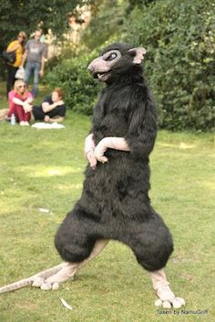 TEMPLETON! Jk. Furies Costume, Rat Fursuit, Rat Costume, Bodysuit Costume, Larp Costume, Animal Costumes, Made A Mistake, Cool Costumes, Very Happy