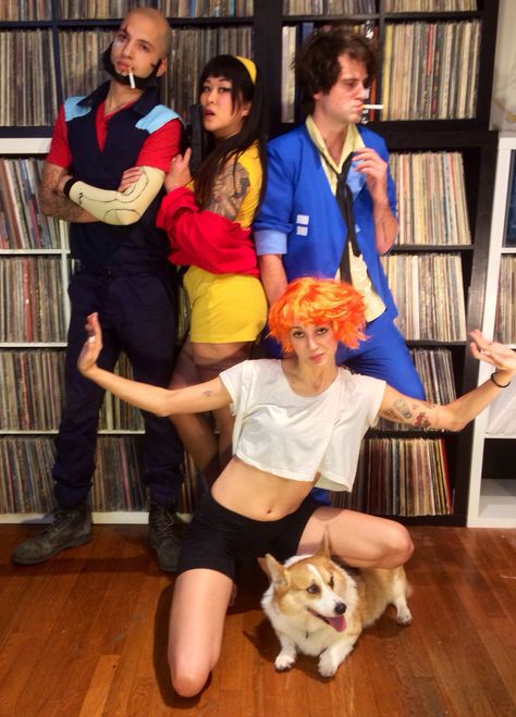 Cowboy Bebop group cosplay #Halloween 2014 Cowboy Bebop Halloween, Cowboy Bebop Costume, Cowboy Bebop Cosplay, Group Cosplay, Halloween 2014, Cosplay Halloween, Cowboy Bebop, Costume Ideas, Halloween Costume