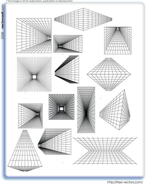 2d Composition, فن الرسم بالمسامير, Perspective Drawing Lessons, Geometric Shapes Art, Geometric Drawing, Perspective Art, Perspective Drawing, Illusion Art, Shape Art