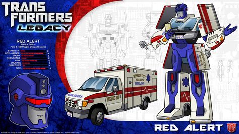 Transformers+Legacy:+Red+Alert+by+CyRaptor.deviantart.com+on+@DeviantArt Transformers Legacy, Beast Machines, Age Of Extinction, Revenge Of The Fallen, Last Knights, Transformers Design, Rescue Bots, Transformers Autobots, Transformers Movie