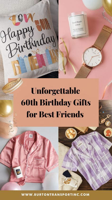 Show your love with unforgettable 60th birthday gifts for your best friends! Whether it’s for a holiday, birthday party, anniversary, or even a retirement celebration, find thoughtful presents that will make them feel cherished. From unique to budget-friendly ideas, these gifts are perfect for celebrating the big 6-0 in style. Ideal for friends, family, and coworkers, these gifts will bring warmth and happiness to any occasion, ensuring a memorable 60th birthday filled with joy and love! Ideas For 60th Birthday Gift For Woman, 60th Birthday Present Ideas For Women, Gift For 60th Birthday Woman, 60th Birthday Gift Ideas For Women, 60th Birthday Present Ideas, Gift Ideas On Amazon, 60th Birthday Gift Ideas, Best Birthday Gift Ideas, 60th Birthday Presents