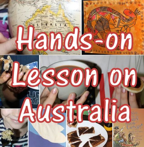 Australia For Preschoolers, Australia Preschool Theme, Australia Food For Kids, Australian Activities For Kids, Australia Art Projects For Kids, Australia Unit Study For Kids, Australia Projects For Kids, Australia Art For Kids, Australia Activities Preschool