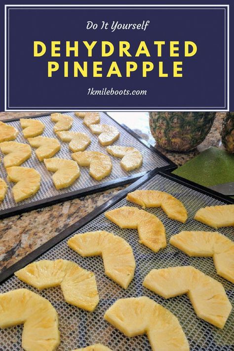 Pineapple Snacks, Food Dehydrator Recipes, Dehydrated Pineapple, Dehydrator Recipes Fruit, Dehydrate Pineapple, Pineapple Snack, Dehydrating Food Storage, Food Dehydration, Dehydrated Vegetables