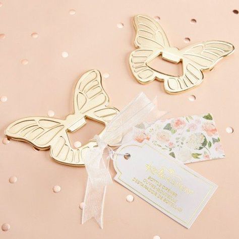 Wedding Party Favors For Guests, Butterfly Wedding Favors, Creative Baby Shower Gifts, Ideas Wedding Party, Baby Shower Favours For Guests, Bottle Opener Favors, Wedding Tokens, Wedding Bottle Opener Favors, Wedding Bottle Opener