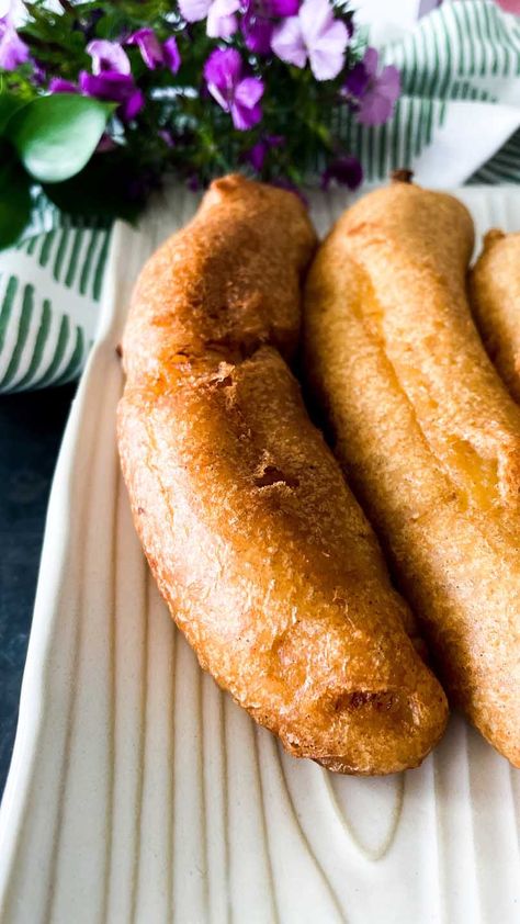 Deep Fried Food Ideas, Fried Banana Split, Deep Fried Fair Food, Fried Banana Recipes, Deep Fried Desserts, Deep Fried Bananas, Deep Fried Recipes, Fried Recipes, Banana Roll