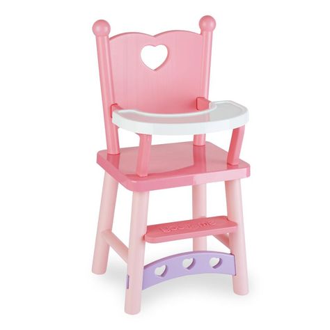 Pink High Chair, Caring Friend, Doll High Chair, Baby Doll Bed, Baby Doll Nursery, Dengeki Daisy, Baby Alive Dolls, Doll Beds, Baby Doll Clothes