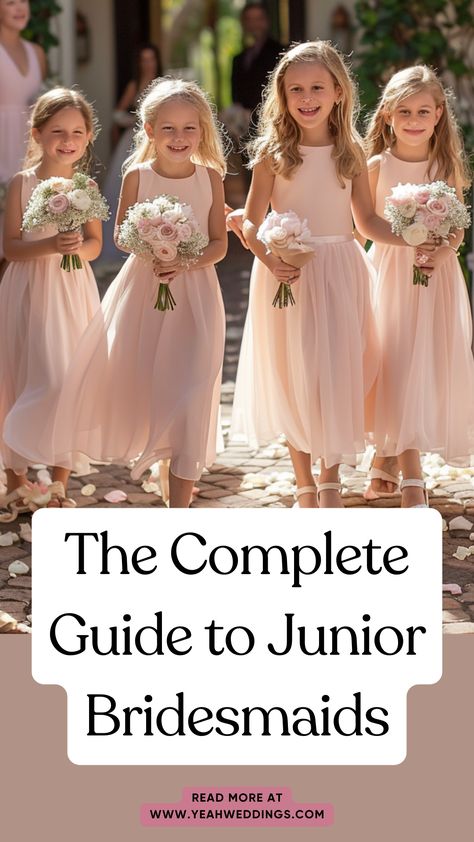 A young girl in a beautiful junior bridesmaid dress showcasing their special role in the wedding party. Wedding Responsibilities, Junior Bridesmaid Proposal, Jr Bridesmaid, Helping Someone, Junior Bridesmaids, Bridesmaid Duties, Bridesmaids Photos, Bridemaids Gifts, Bridesmaids And Groomsmen