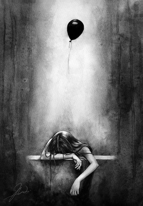 Emotional Painting, Tears Art, Arte Indie, Images Kawaii, Meaningful Drawings, Deep Art, Charcoal Art, Dark Art Drawings, Dark Art Illustrations