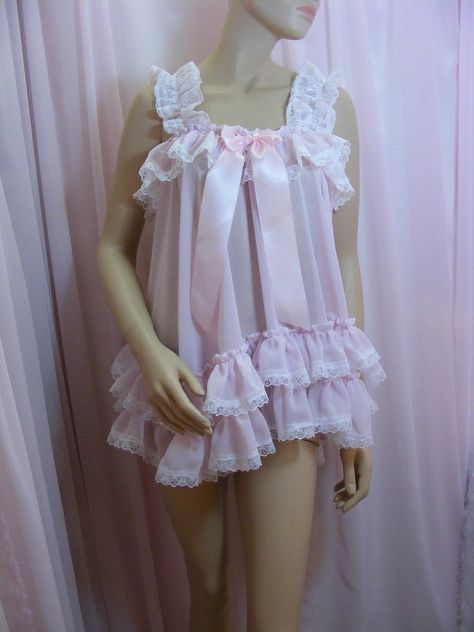 ًً on Twitter: "https://t.co/bAj9pvtyEI" / Twitter Babydoll Style Dress Pattern, Babydoll Aesthetic Pink, Frilly Nightgown, Nighty Night Dress, Red Chiffon Dress, Negligee Dress, Top Cosplay, Womens Lingerie, Kawaii Cosplay