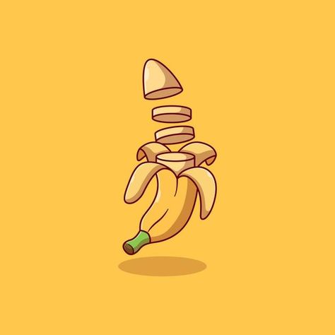 Banana Background Wallpapers, Banana Graphic Design, Banana Illustration Design, Banana Character, Banana Vector, Banana Logo, Burger Vector, Banana Wallpaper, Banana Design