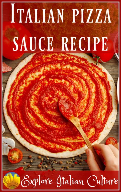 Pizza Sauce Recipe Fresh Tomatoes, Authentic Italian Pizza Sauce, Italian Pizza Sauce Recipe, Pizza Melts, Italian Pizza Sauce, Tomato Pizza Sauce, Authentic Italian Pizza, Italian Tomato Sauce, Italian Pizza Recipe