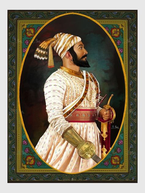 Chatrapati Shivaji Maharaj Hd Wallpaper, Maratha Empire, Chatrapati Shivaji Maharaj, Shivaji Maharaj Painting, Mughal Pattern, Chatrapati Shivaji, Historical India, Chhatrapati Shivaji Maharaj, Shivaji Maharaj Hd Wallpaper