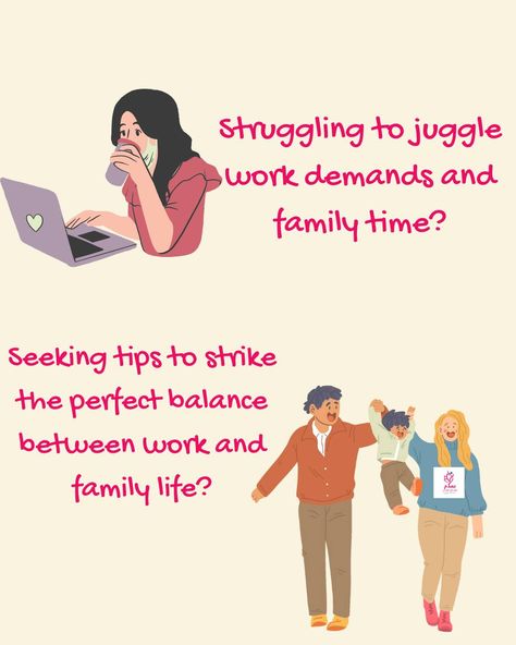 Read the caption below👇 Tips for balancing work and family life: 1. Prioritize: Identify top priorities at work and home. 2. Set boundaries: Keep work and family time separate. 3. Communication: Openly discuss needs and commitments. 4. Schedule and organize: Use calendars and to-do lists effectively. 5. Delegate: Share responsibilities at work and home. 6. Take breaks: Recharge regularly and spend quality time with family. 7. Flexibility: Be adaptable to changes in schedule. 8. Self-... Quality Time, Family Life, Family Time, Communication, To Do List, Reading