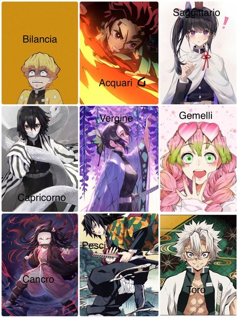 Demon Slayer Zodiac Signs, Zodiac Signs Pictures, Crazy Best Friends, Zodiac Characters, Anime Zodiac, Different Zodiac Signs, Character Base, Cute Anime Chibi, Zodiac Signs Funny