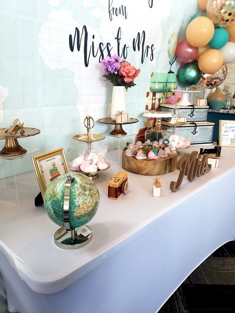 Travel From Miss To Mrs Decorations, Traveling From Miss To Mrs Centerpieces, Up Themed Bridal Shower Ideas, Travel From Miss To Mrs, Traveling From Ms To Mrs, Travelling From Miss To Mrs, Traveling From Miss To Mrs, Travel Theme Bridal Shower Ideas, Travel Bridal Shower Theme