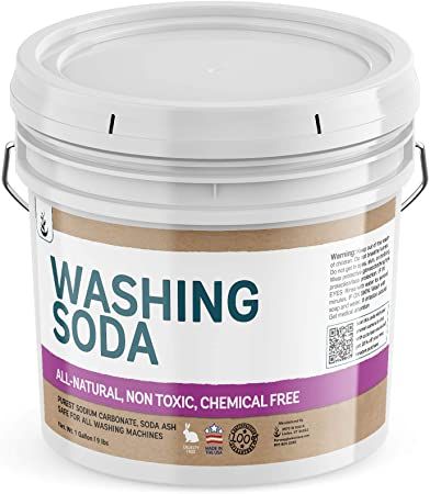 Washing Soda, Multipurpose Cleaner, Water Softener, Coconut Oil Jar, Stain Remover, Coffee Cans, Stain, Pure Products, The Originals