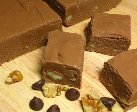 Chocolate Goat Milk Fudge Recipe - Food.com Goat Milk Fudge Recipe, Milk Chocolate Fudge, Chocolate Fudge Recipe, Goat Milk Recipes, Goat Recipes, Fudge Recipes Chocolate, Milk Candy, Easy Chocolate Desserts, Fudge Recipe